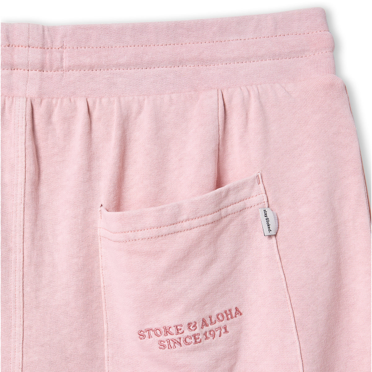 Plain Sweat Short-Old Pink