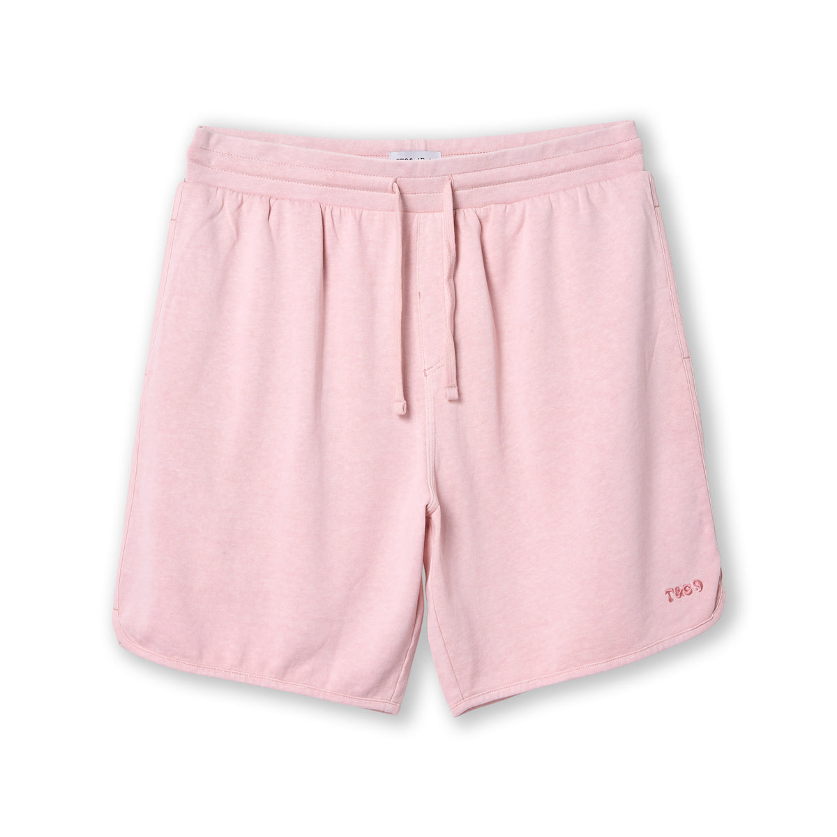 Plain Sweat Short-Old Pink