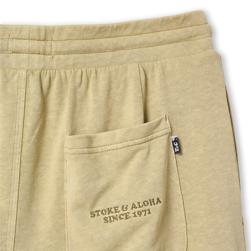 Plain Sweat Short-Moss