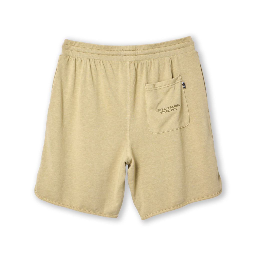 Plain Sweat Short-Moss