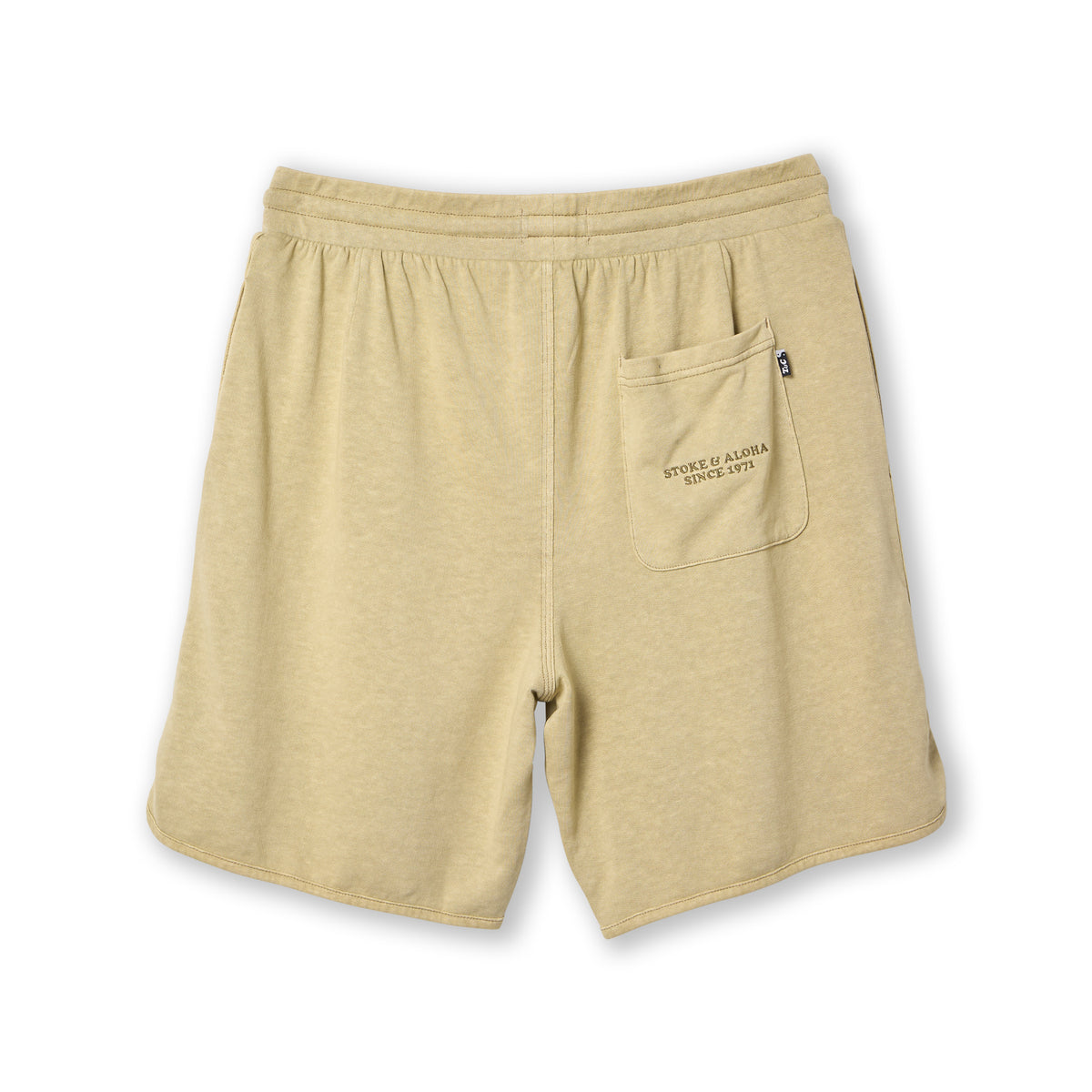 Plain Sweat Short-Moss