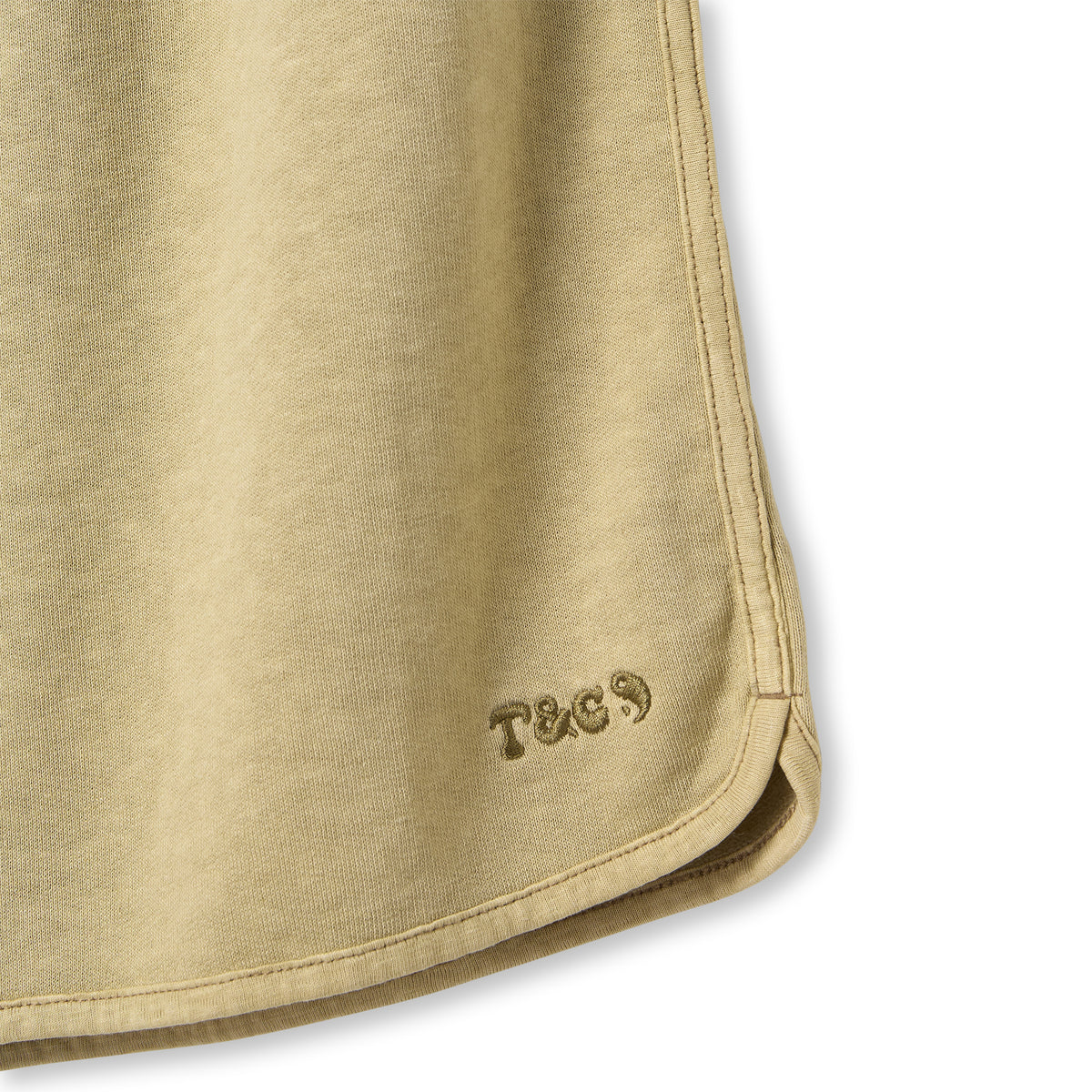 Plain Sweat Short-Moss