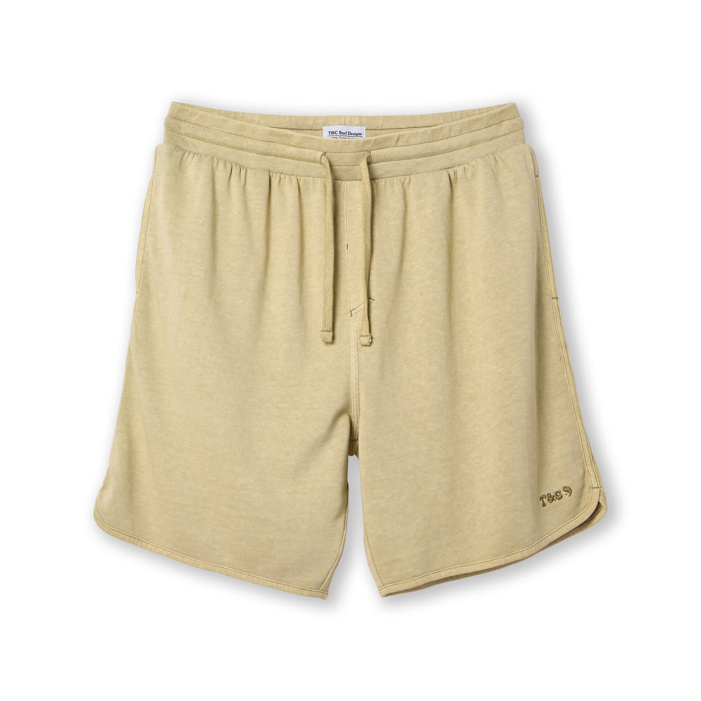 Plain Sweat Short-Moss