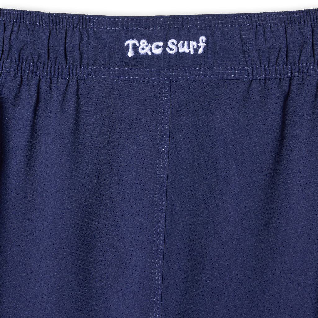 Plain Sweat Short-Dark Navy