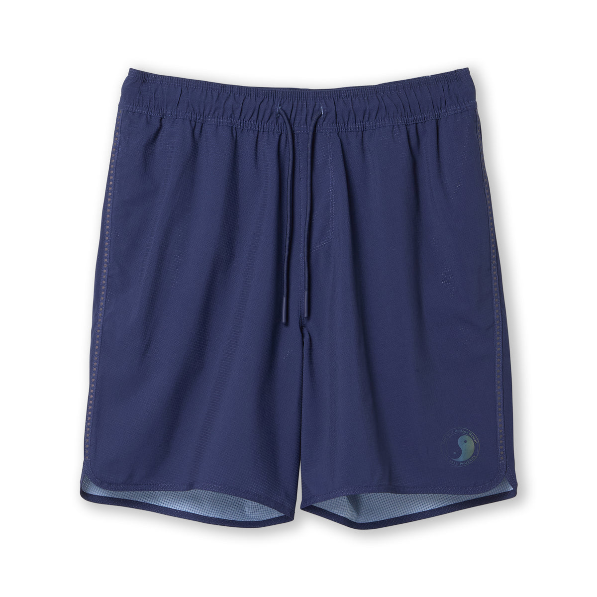 Plain Sweat Short-Dark Navy