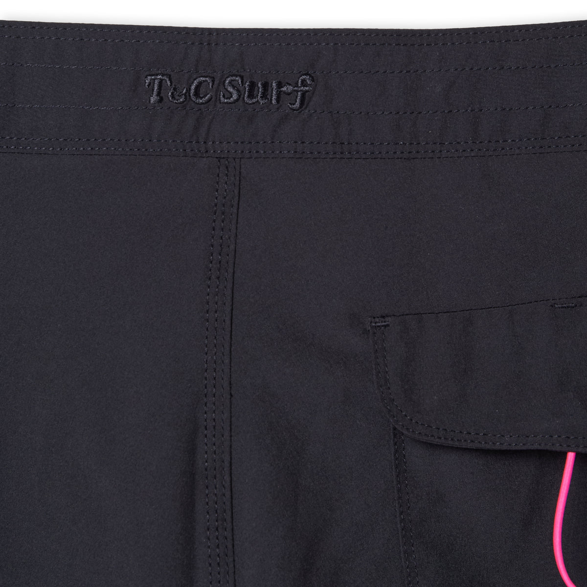 Modern Scalop 20'' Boardshort -Black