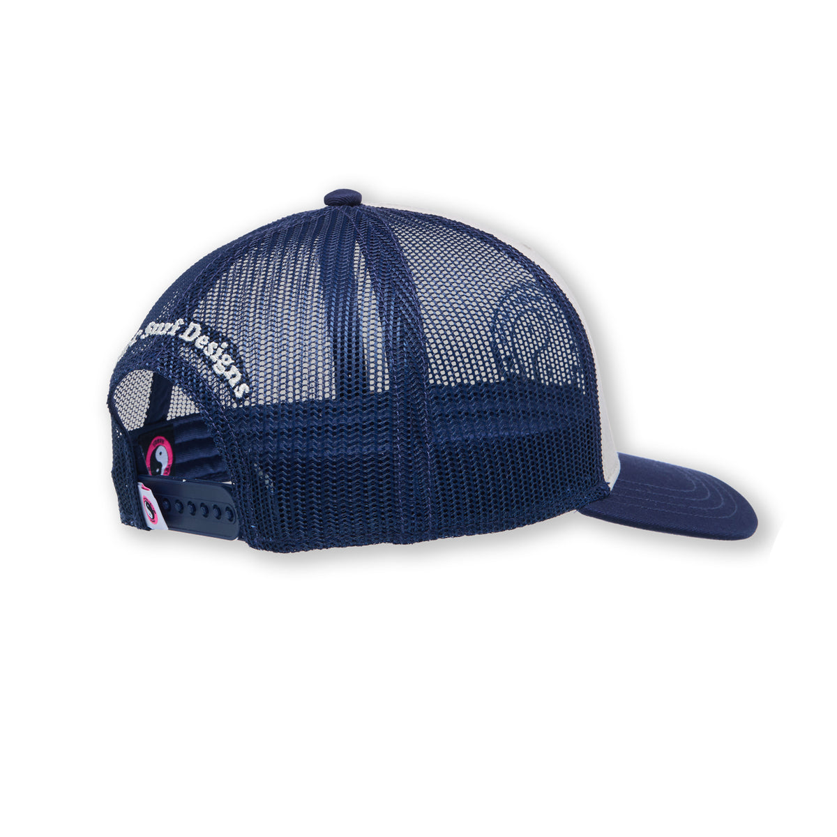 YY Multico Casquette Trucker -Natural / D.Navy / Gradient logo