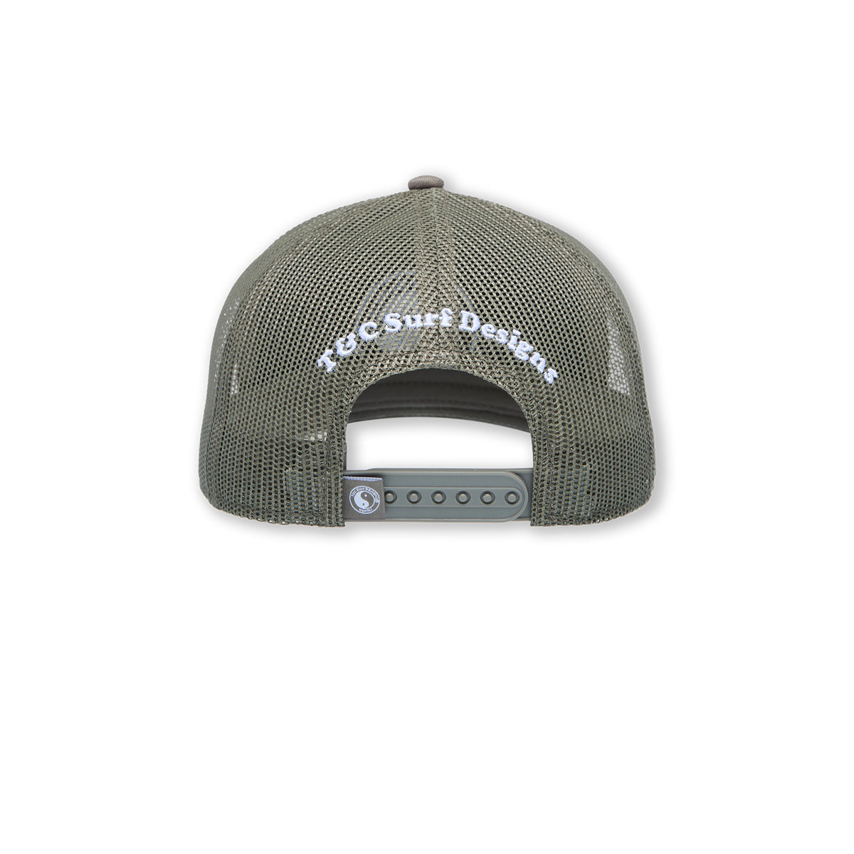 YY Plain Casquette Trucker -Military Green / Military Green Logo