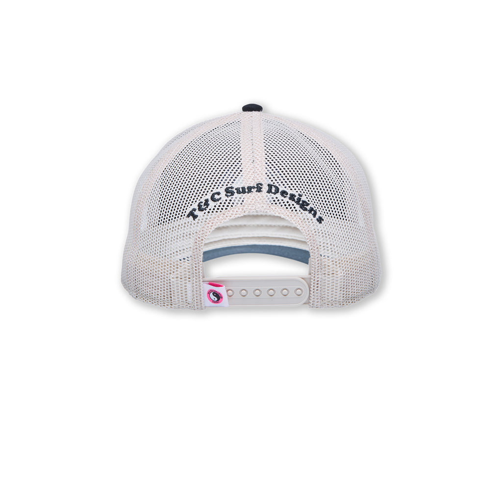 YY Multico Casquette Trucker -Black / Natural / Gradient logo