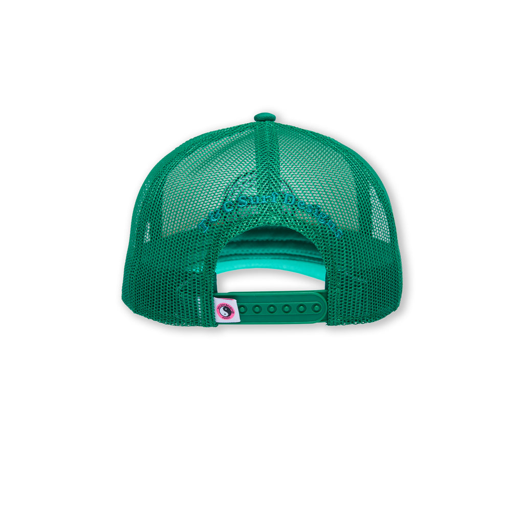 YY Multico Casquette Trucker - Green Natural
