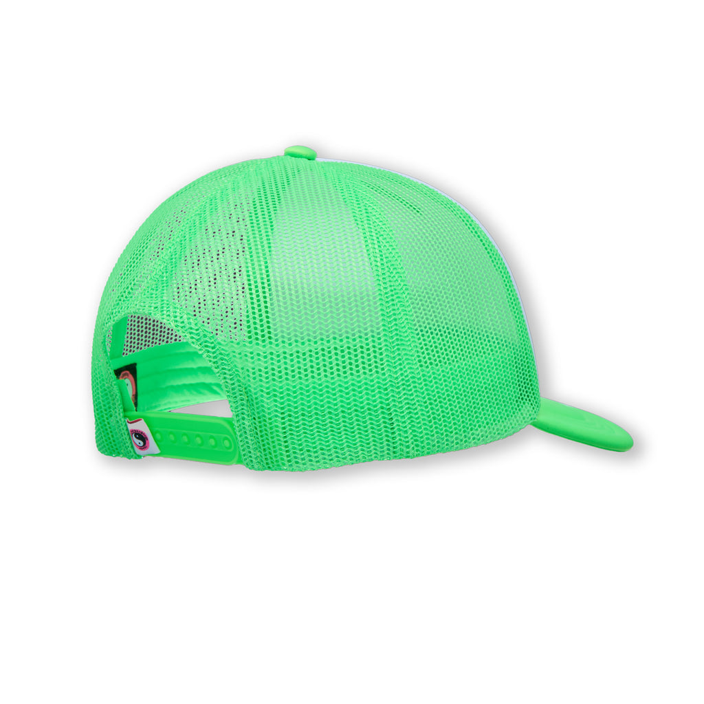 Aloha Foam Casquette Trucker-Fluo Green / White