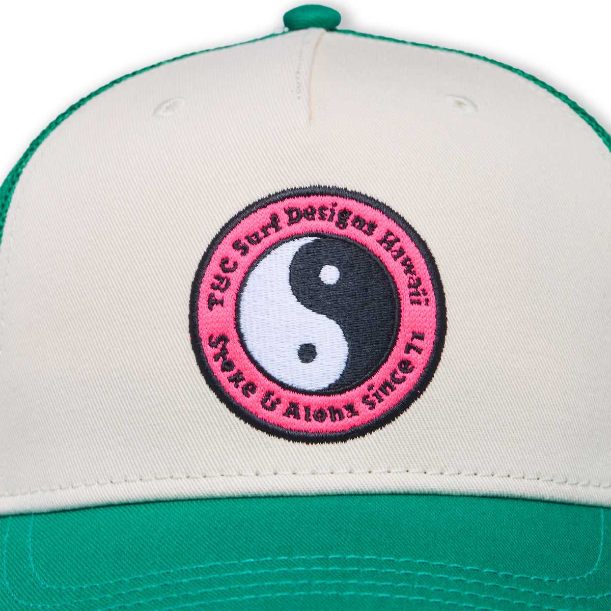 YY Multico Casquette Trucker - Green Natural