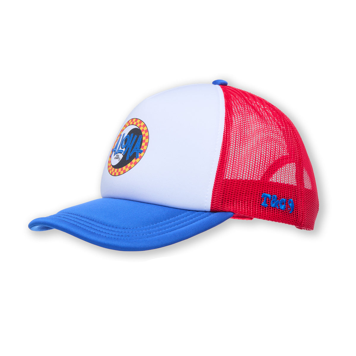 Aloha Foam Casquette Trucker -Royal / Red / White