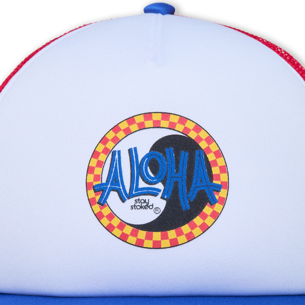 Aloha Foam Casquette Trucker -Royal / Red / White