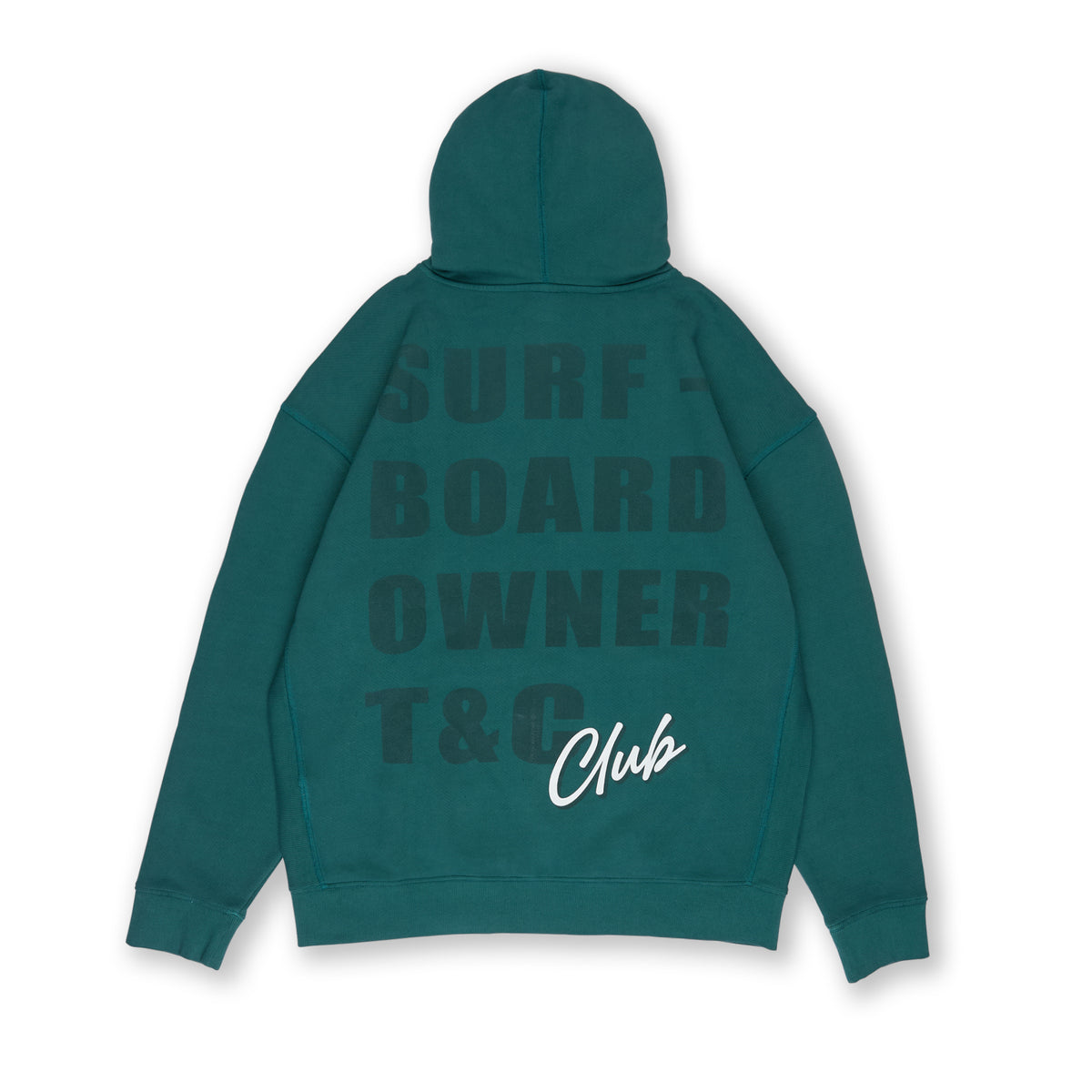 Owner Sweat à capuche zippé -Green Sea