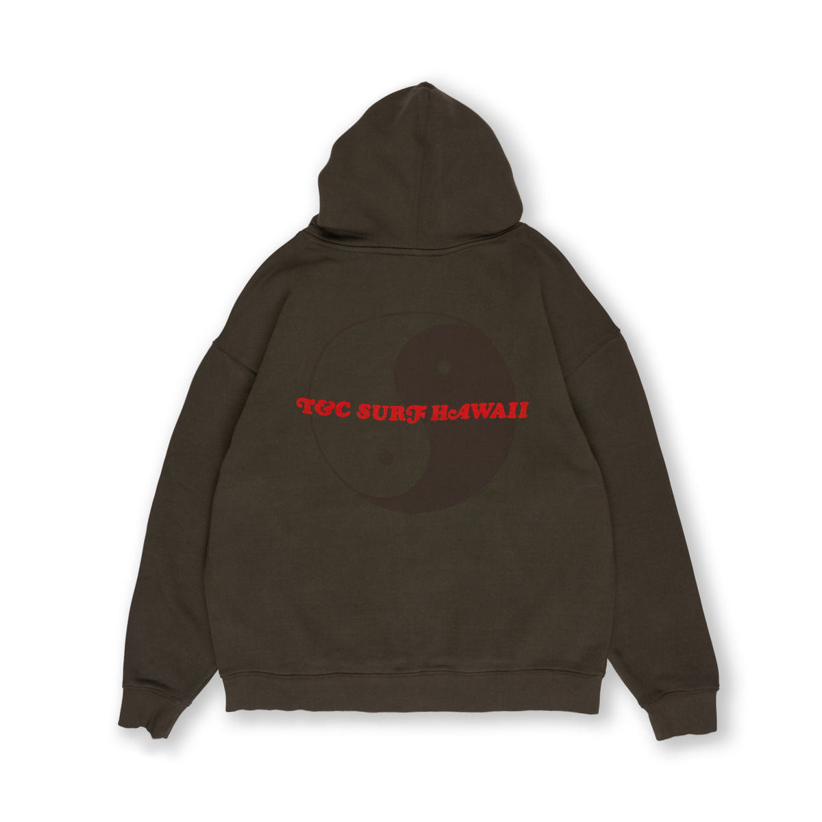 TCSH Heavy Sweat à capuche zippé -Brown
