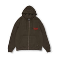 TCSH Heavy Sweat à capuche zippé -Brown