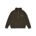 TCSH Quarter Zip Sweat-Brown