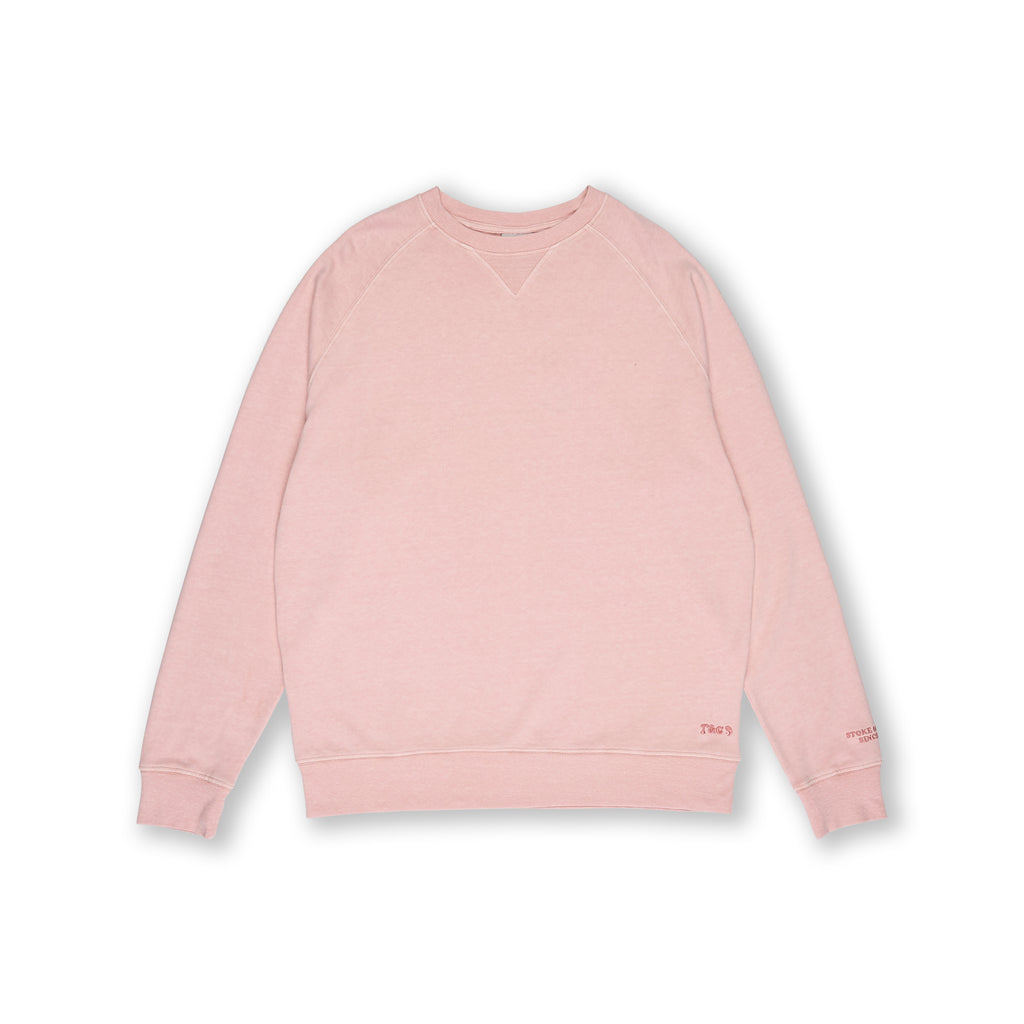 Sweatshirt T&C Surf Designs OG Plain Crew - Rosa Antigo