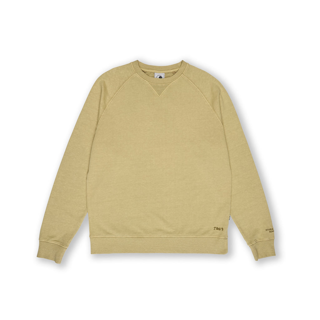 OG Plain Crew Sweat-Moss
