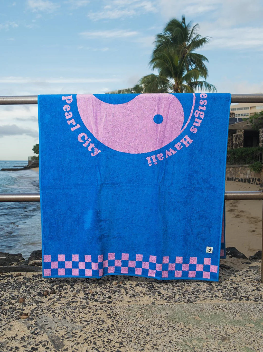 T&C Surf Designs OG Jaccard Towel - Pink