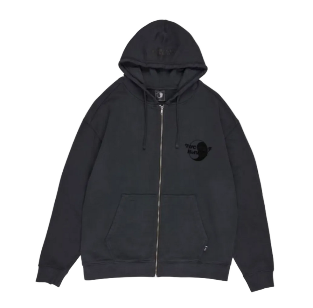 TCSH Heavy Sweat à capuche zippé -Fatigue Black