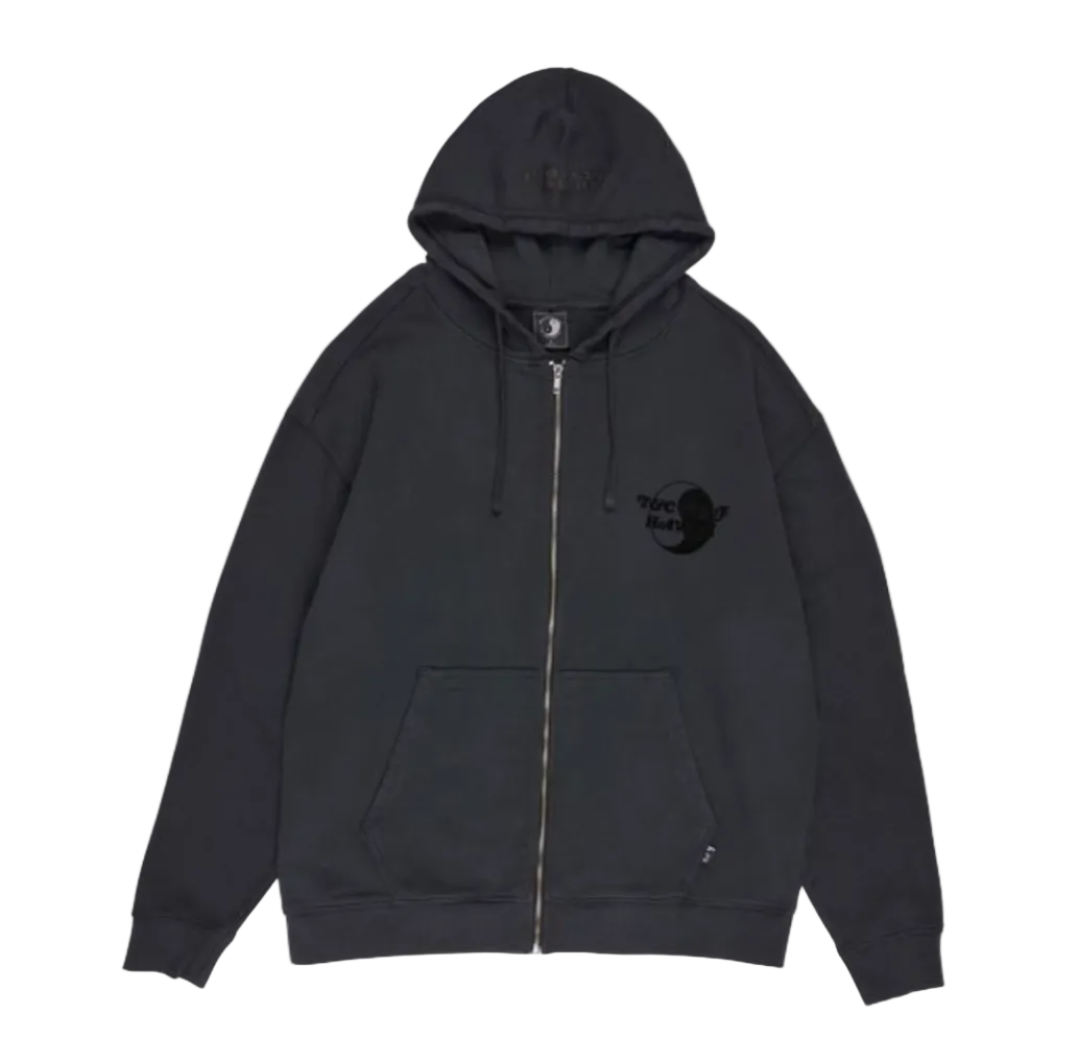 TCSH Heavy Sweat à capuche zippé -Fatigue Black