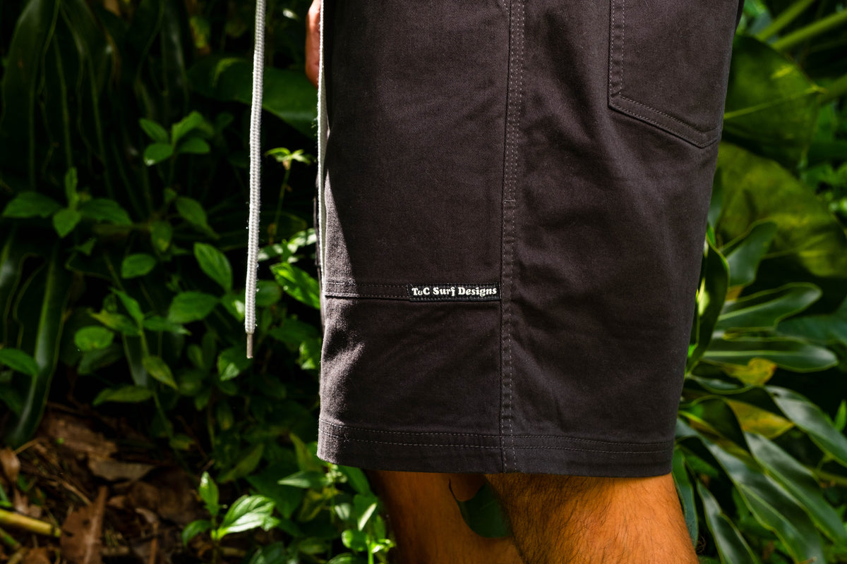 Calções de Banho T&C Surf Designs Town Walkshorts 19'' - Preto Lavado