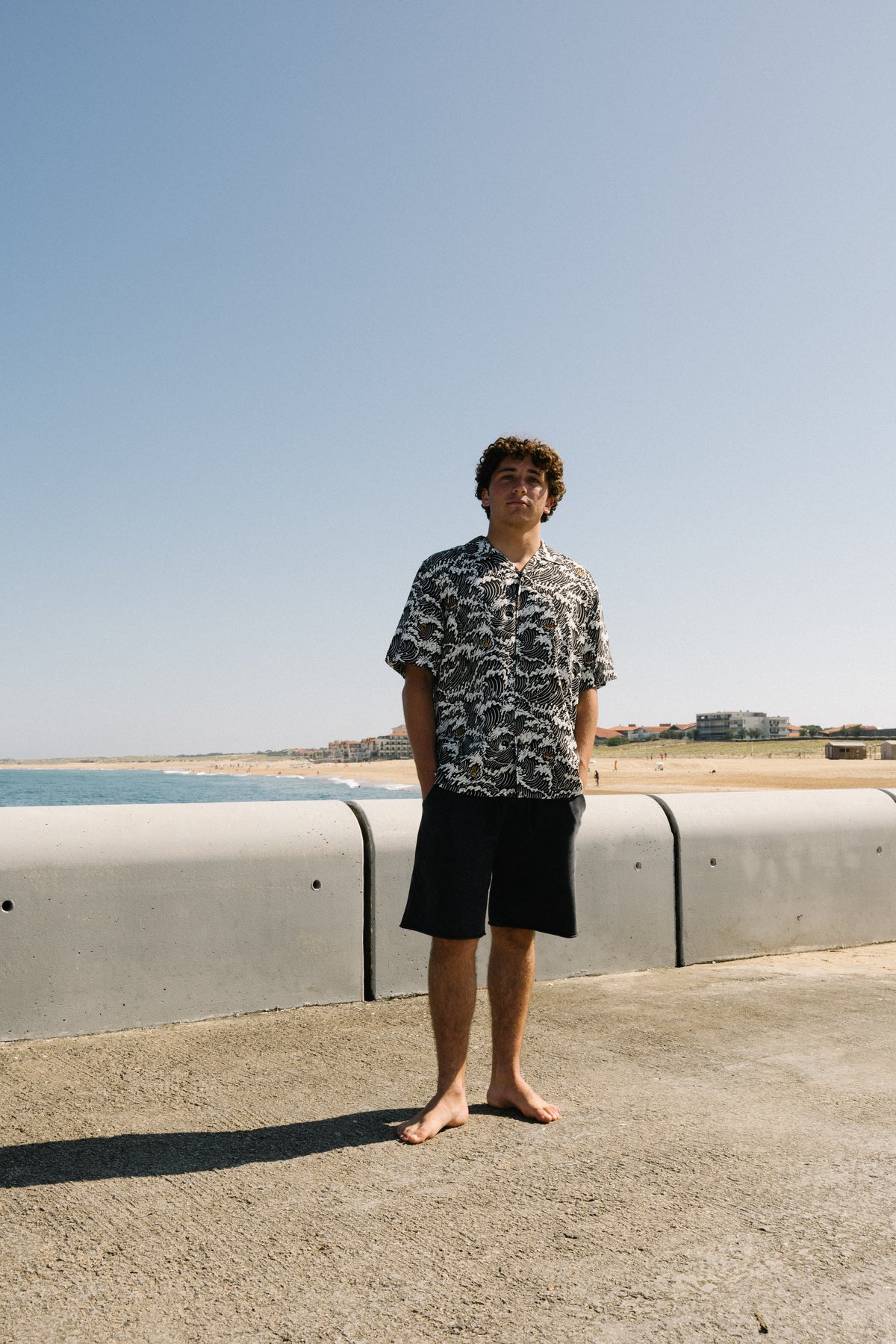T&C Surf Designs Aloha S/S Shirt - Fatigue Black