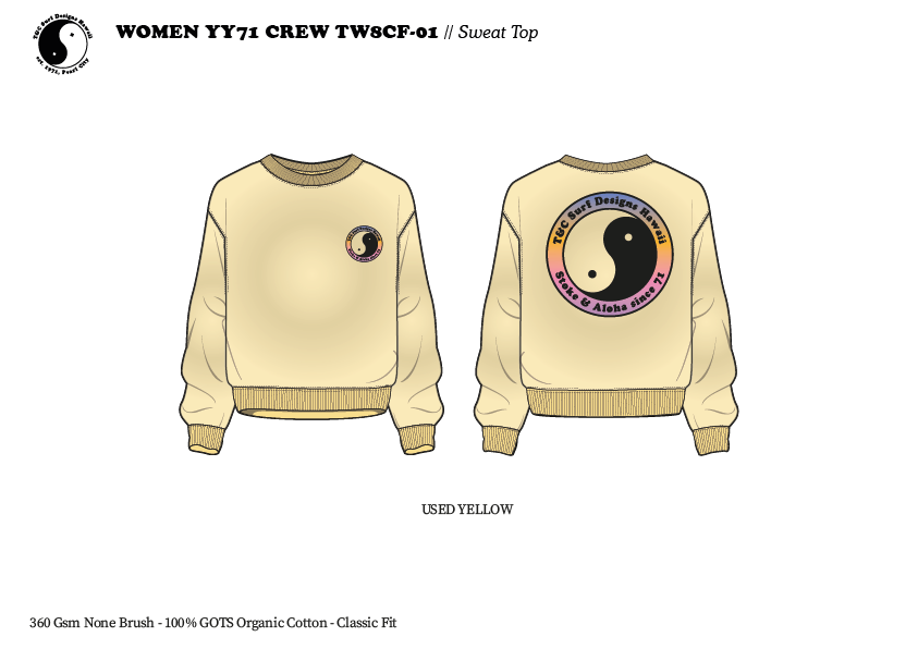 Women YY 71 Crew Sweat