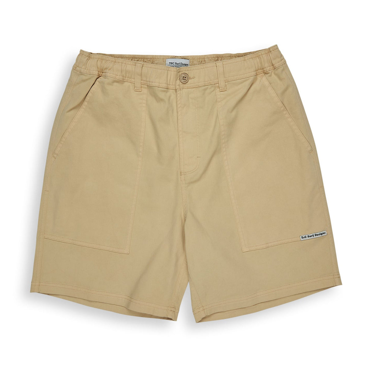 T&C Surf Designs Town Walkshorts 19" - Light-Khaki