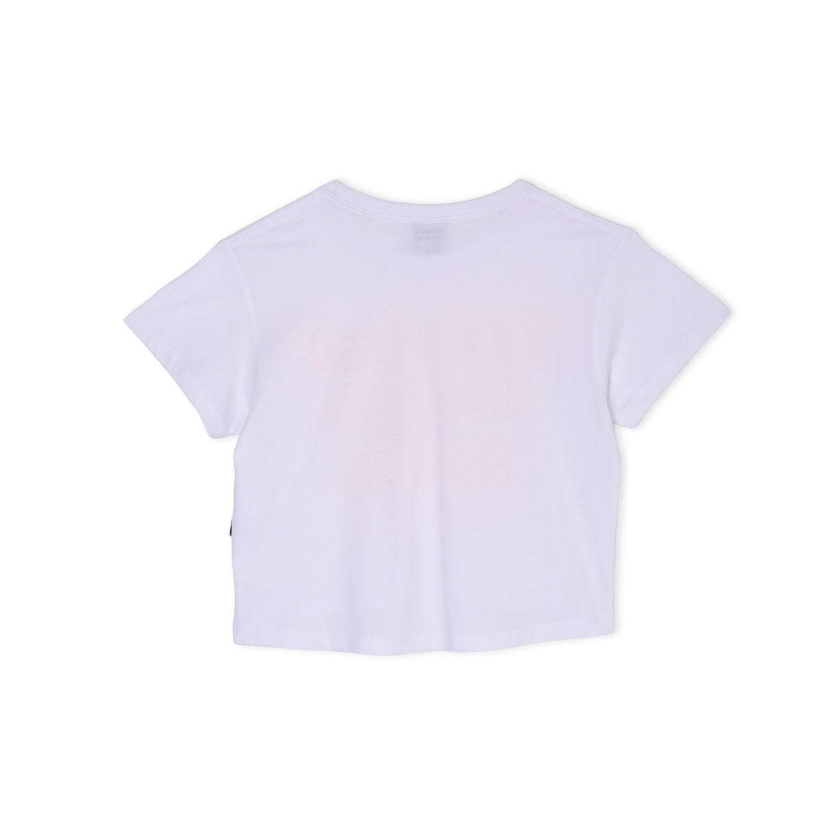 Women Vintage Crop Tee-shirt manches courtes