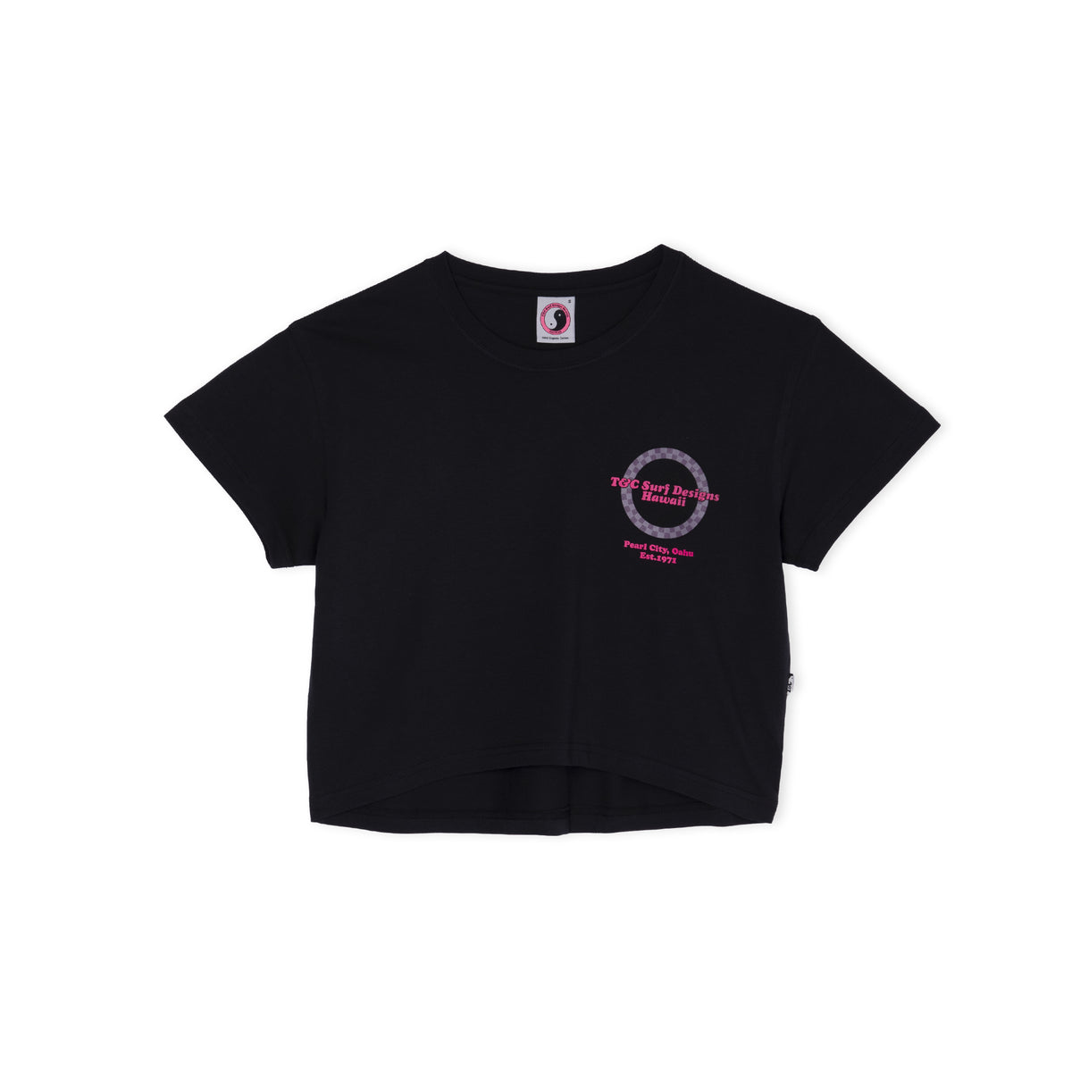Women OG Checky Crop Tee-shirt manches courtes