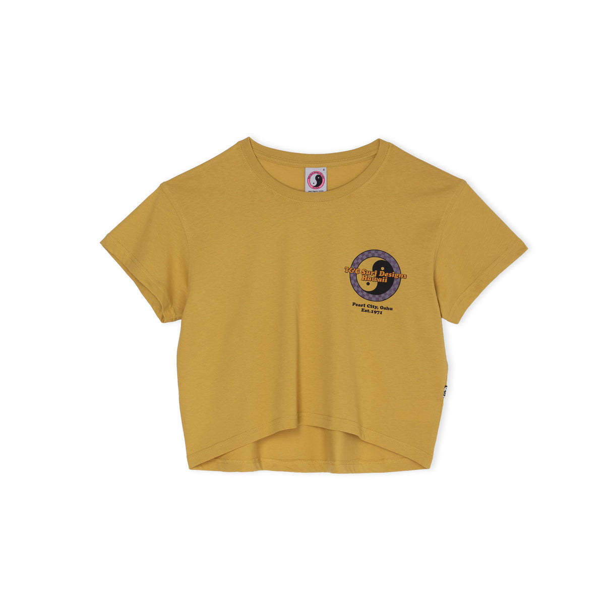 Women OG Checky Crop Tee-shirt manches courtes