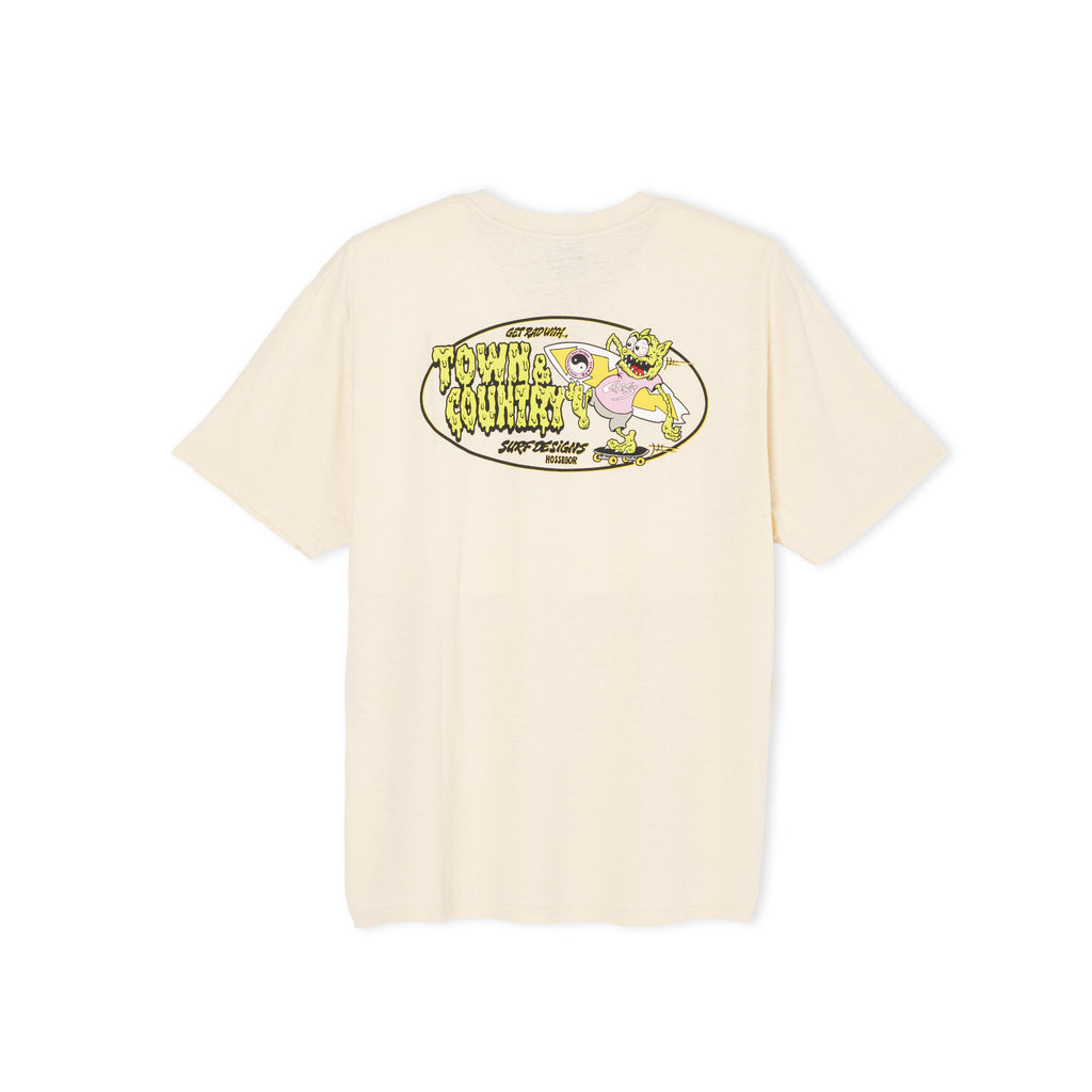 Get Rad T-shirt manches courtes-Greige