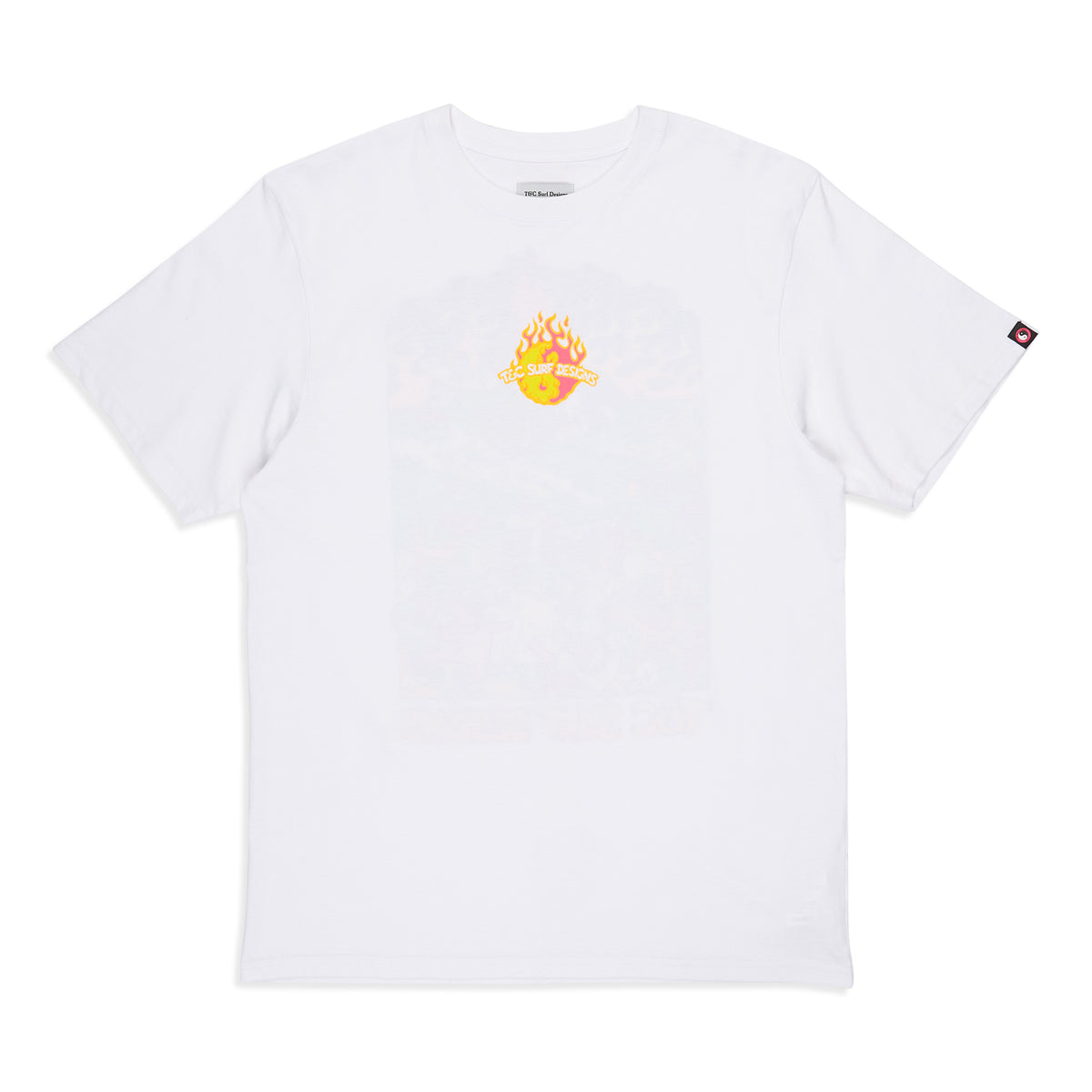 T&C Surf Designs Jon Earthly Delights S/S T-Shirt - White