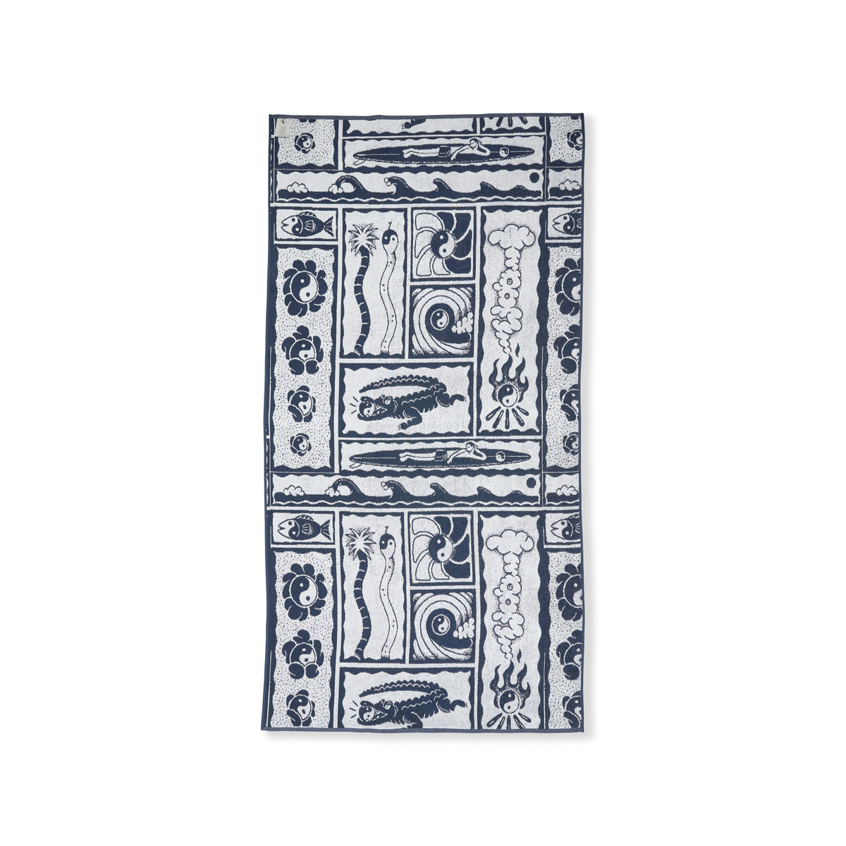 T&C Surf Designs Kenny Camp Towel - Navy