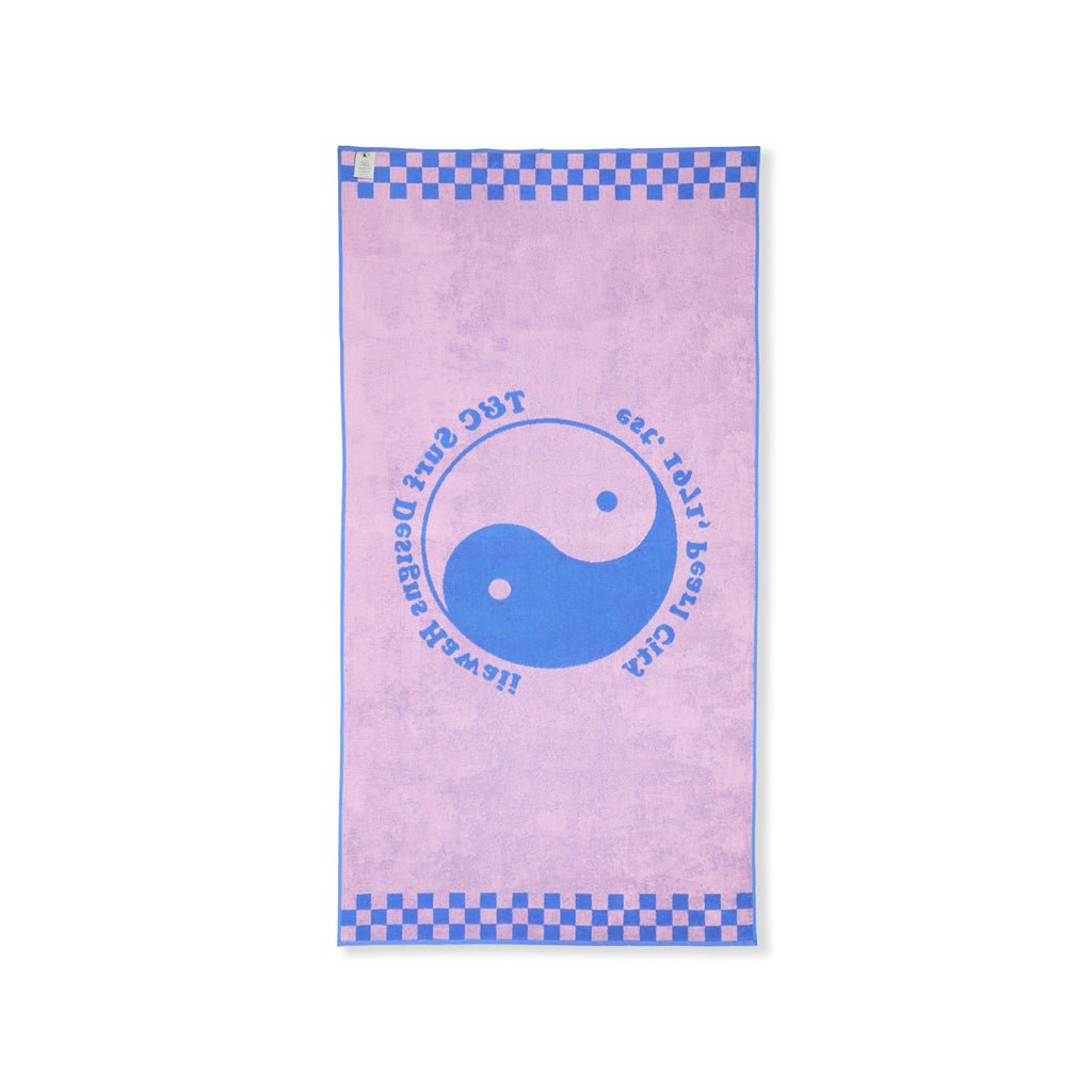 T&C Surf Designs OG Jaccard Towel - Pink