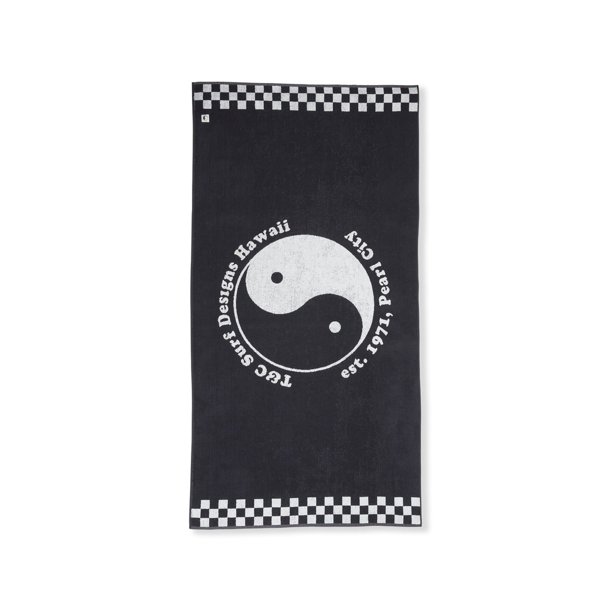 T&C Surf Designs OG Jaccard Towel - Black