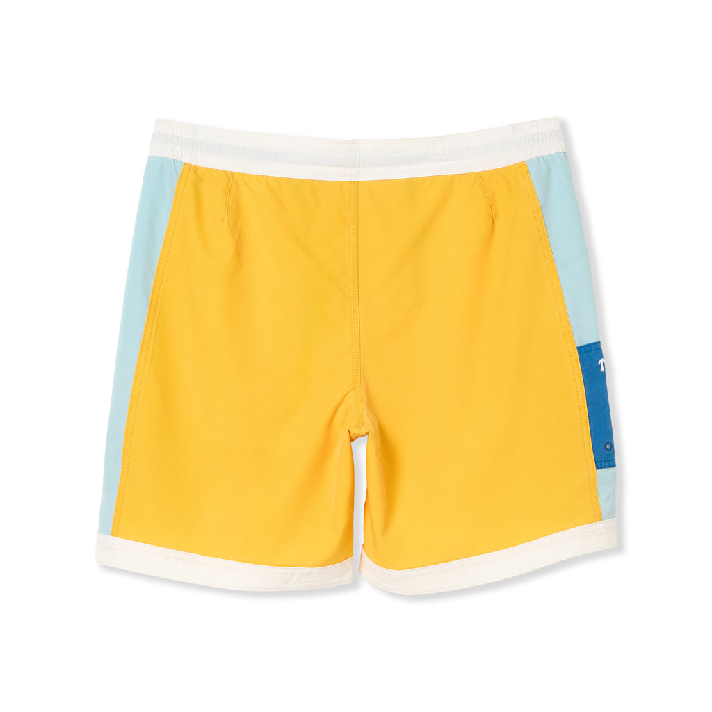 Calções de praia T&C Surf Designs Beach Park de 45 cm - Girassol