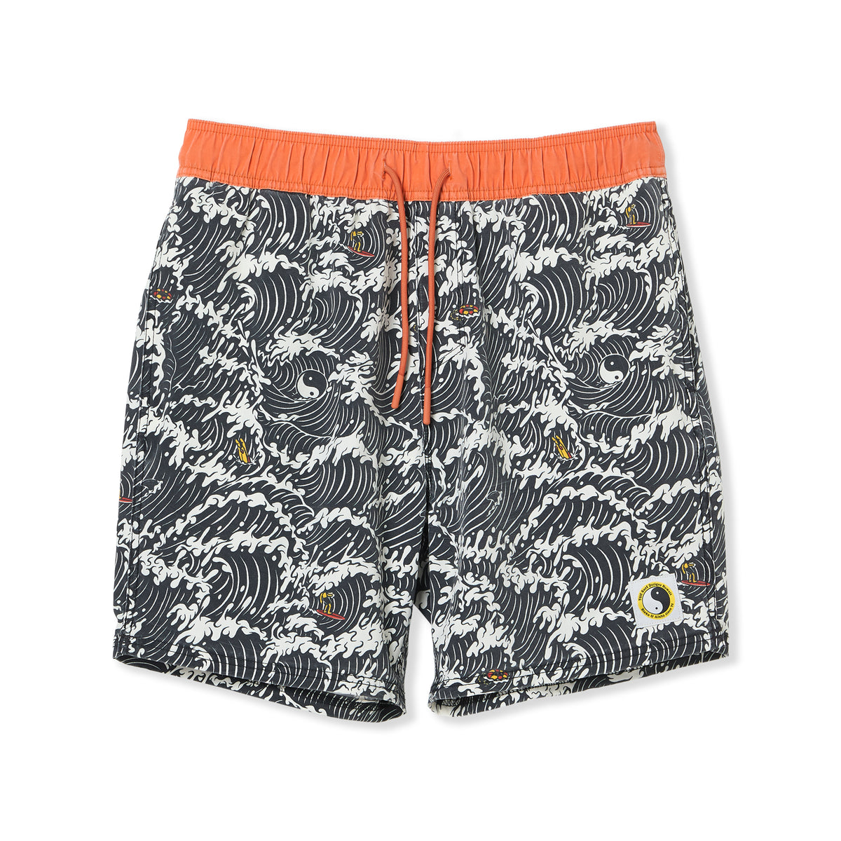 Aloha Elastic 17,5" Short de bain -Black