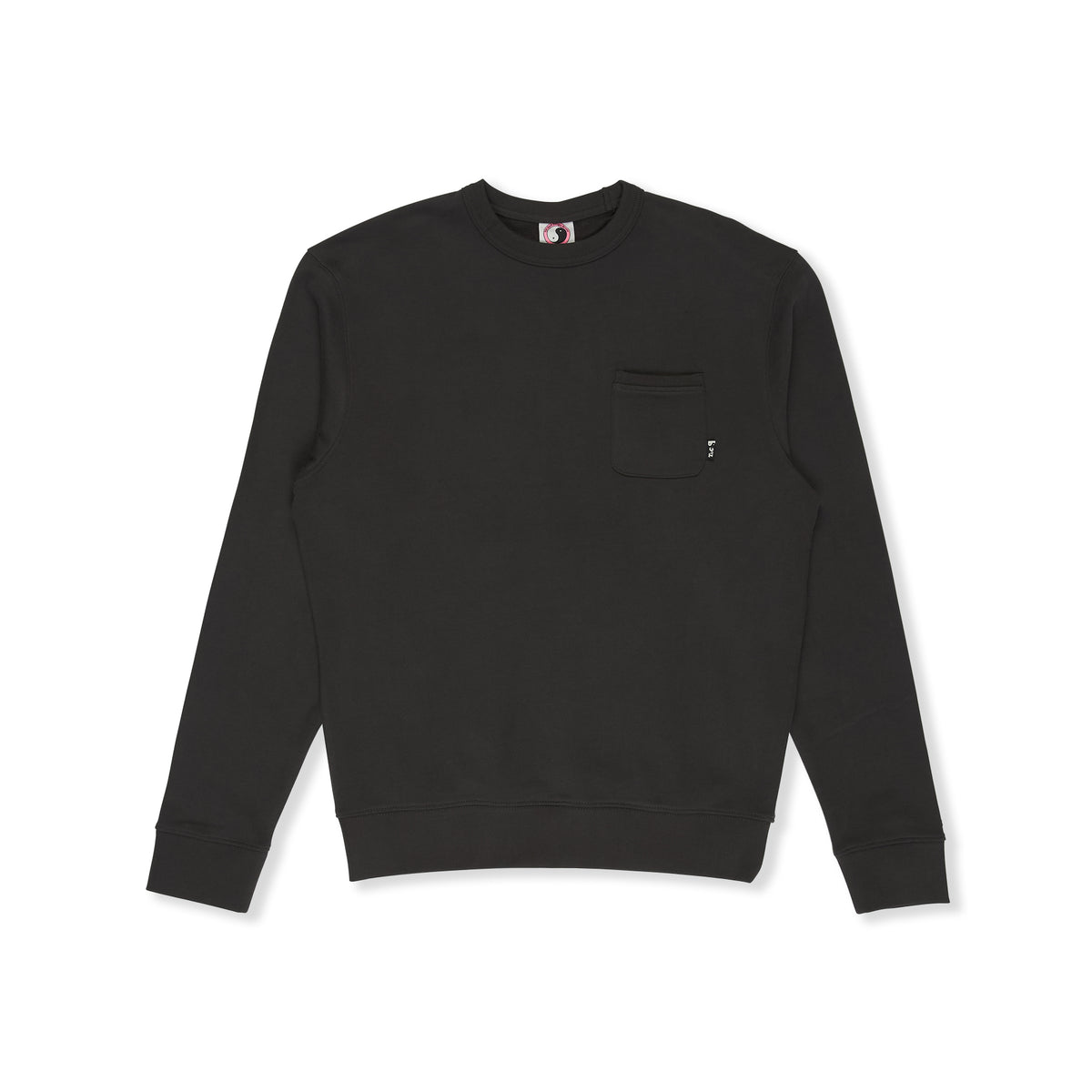 T&C Surf Designs YY 71 Pocket Crew Sweat-Wash Black