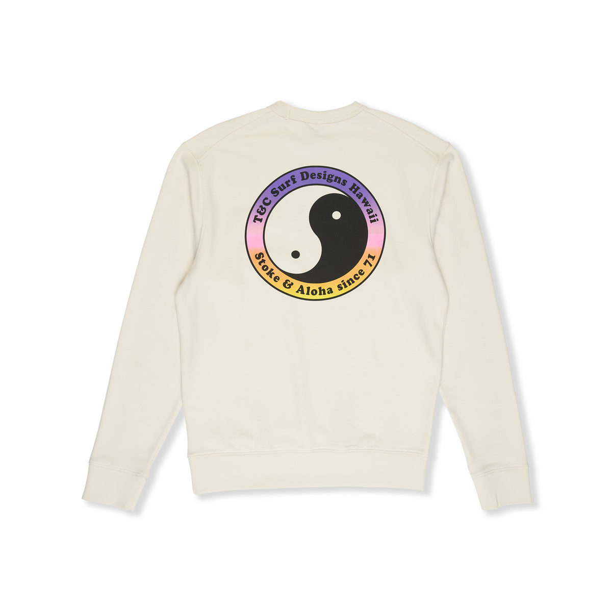 YY 71 Pocket Crew Sweat-Vintage White