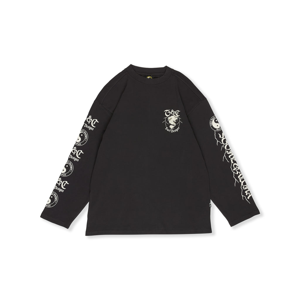 Koï Lightning T-shirt manches longues -Fatigue Black