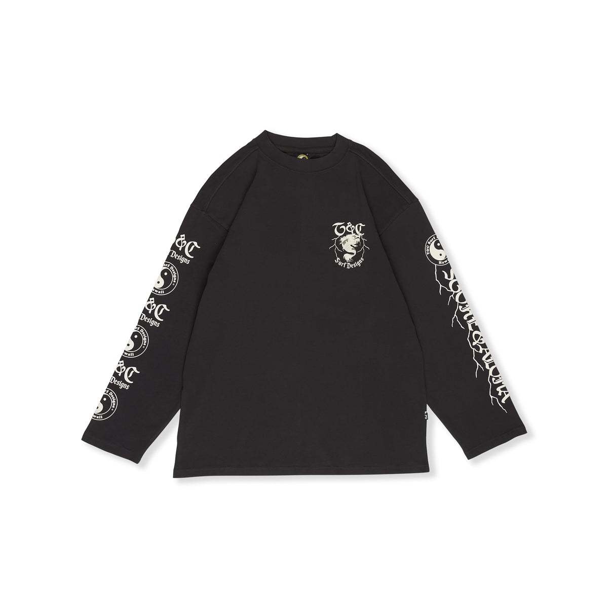 Koï Lightning T-shirt manches longues -Fatigue Black