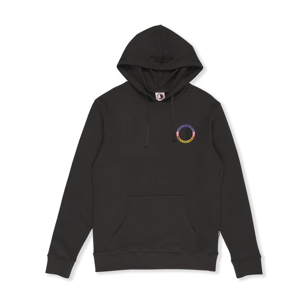 Sweatshirt com Capuz T&C Surf Designs YY 71 Logo, Preto Lavagem Suave