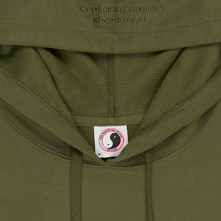 YY 71 Logo Sweat à capuche -Military Green