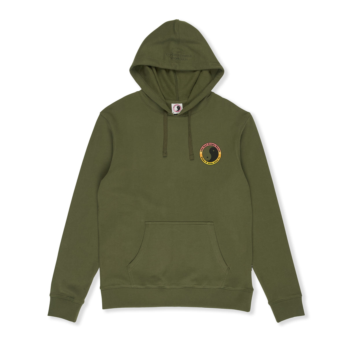 YY 71 Logo Sweat à capuche -Military Green
