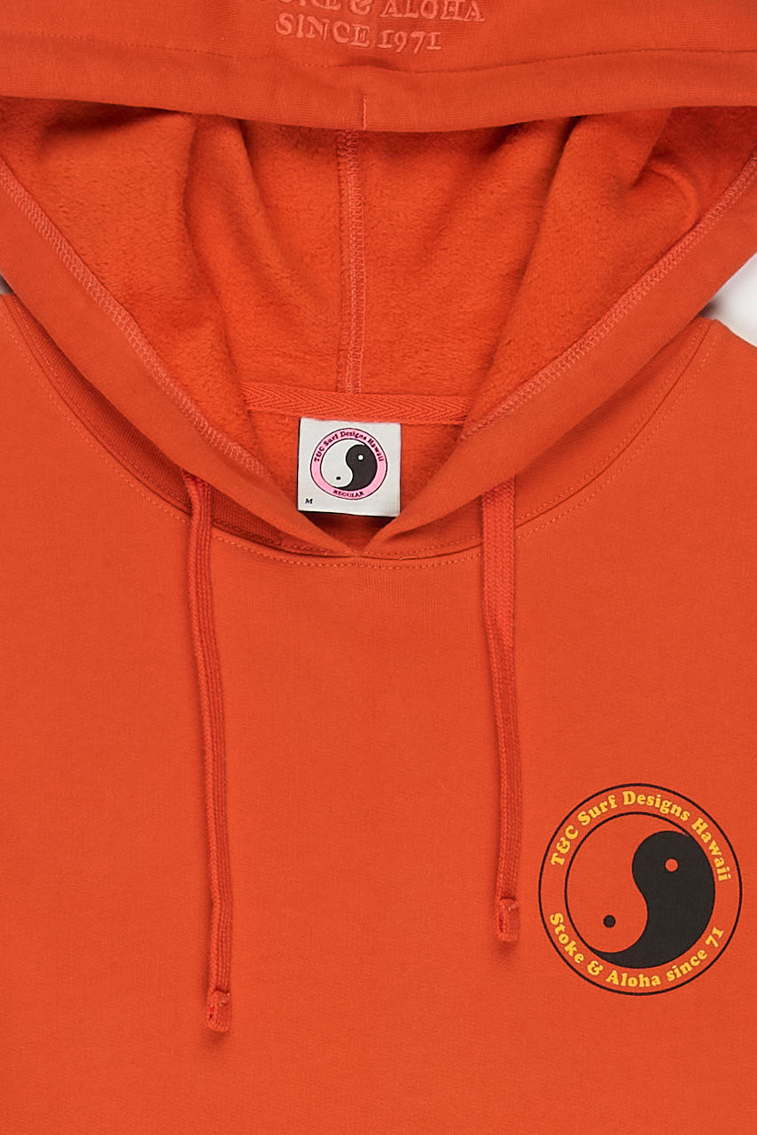 YY 71 Logo Sweat à capuche -Rust
