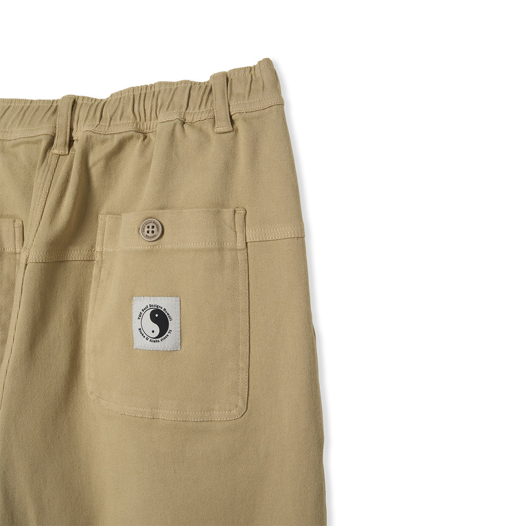Calça de praia T&C Surf Designs - Caqui claro